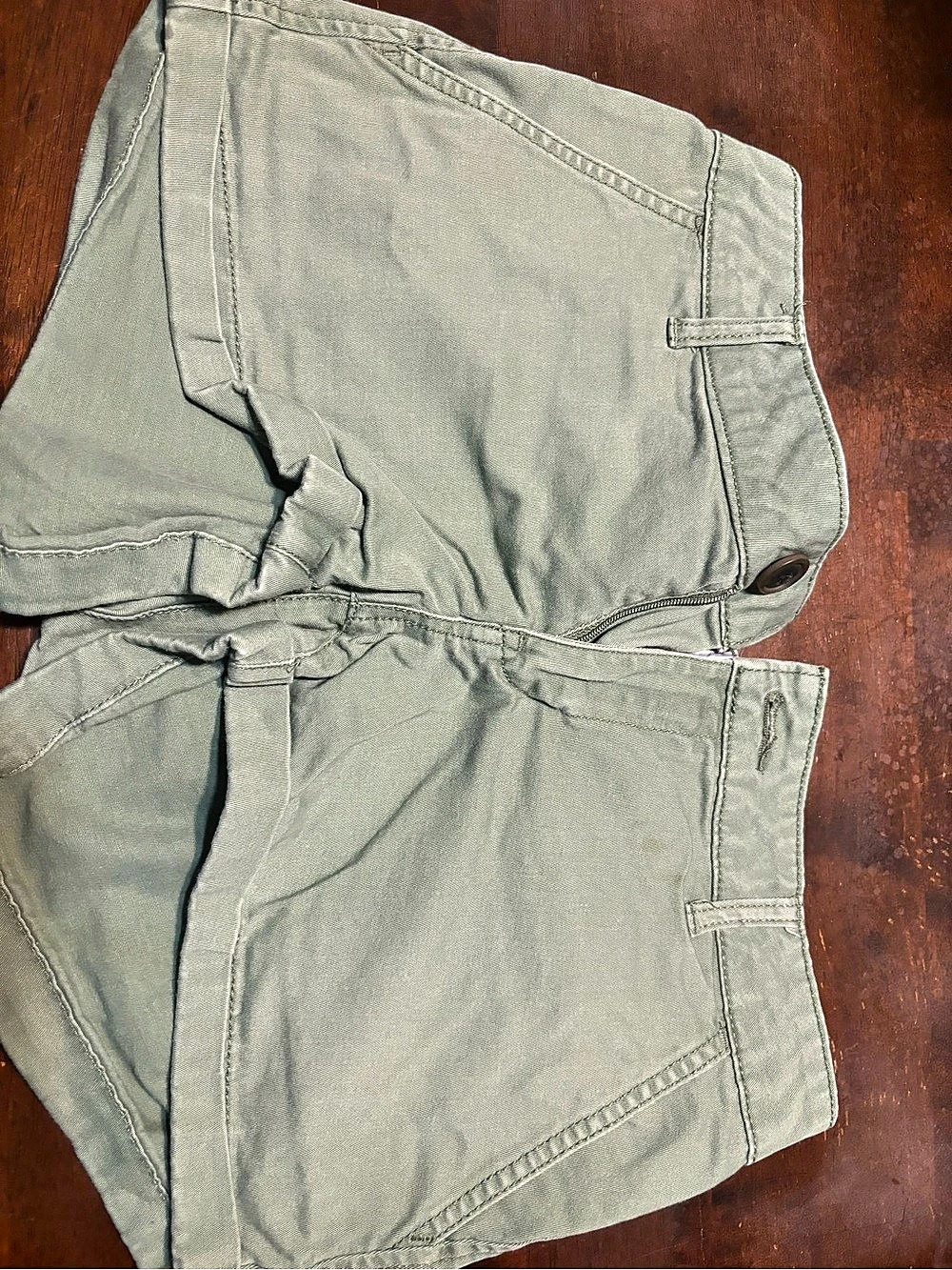 SO olive Green Cargo Shorts Size 7